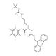 Fmoc-Nepsilon-Boc-D-lysine pentafluorophenyl ester (CAS 133083-36-0) - chemical structure image