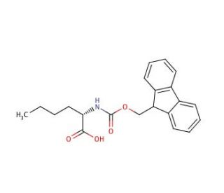 Fmoc-Nle-OH (CAS 77284-32-3) - chemical structure image