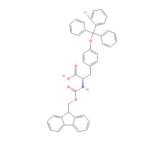 Fmoc-O-2-chlorotrityl-L-tyrosine - chemical structure image