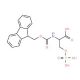 Fmoc-O-phospho-L-serine (CAS 158171-15-4) - chemical structure image