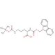 Fmoc-Orn(Boc)-OH (CAS 109425-55-0) - chemical structure image
