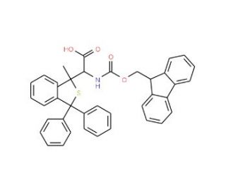 Fmoc-Pen(Trt)-OH (CAS 201531-88-6) - chemical structure image