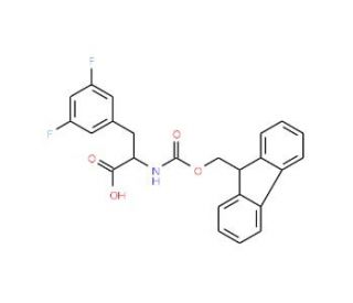 Fmoc-Phe(3,5-F2)-OH (CAS 205526-24-5) - chemical structure image