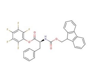 Fmoc-Phe-OPfp (CAS 86060-92-6) - chemical structure image
