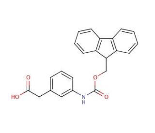 Fmoc-Phg-OH (CAS 102410-65-1) - chemical structure image