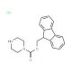 Fmoc-piperazine hydrochloride (CAS 215190-22-0) - chemical structure image