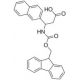 Fmoc-(R,S)-3-amino-3-(2-naphthyl)propionic acid (CAS 269078-81-1) - chemical structure image