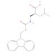 Fmoc-(S)-2-(aminomethyl)-4-methylpentanoic acid - chemical structure image