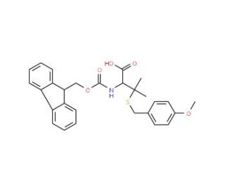 Fmoc-S-4-methoxybenzyl-L-penicillamine - chemical structure image