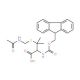 Fmoc-S-acetamidomethyl-D-penicillamine (CAS 201531-77-3) - chemical structure image