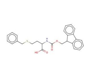 Fmoc-S-benzyl-DL-homocysteine - chemical structure image