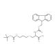 Fmoc-S-Boc-3-aminopropyl-L-cysteine (CAS 173963-91-2) - chemical structure image