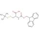 Fmoc-S-tert-butylthio-D-cysteine 的分子结构, CAS编号: 501326-55-2 Fmoc-S-tert-butylthio-D-cysteine (CAS 501326-55-2) - chemical structure image