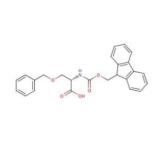 Fmoc-Ser(Bzl)-OH (CAS 83792-48-7) - chemical structure image