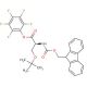 Fmoc-Ser(tBu)-OPfp (CAS 105751-13-1) - chemical structure image