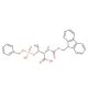 Fmoc-Thr(PO3BzlH)-OH (CAS 175291-56-2) - chemical structure image