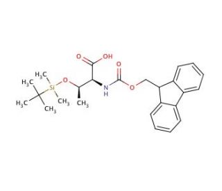 Fmoc-Thr(TBDMS)-OH - chemical structure image