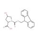 Fmoc-trans-4-Hydroxy-D-proline - chemical structure image