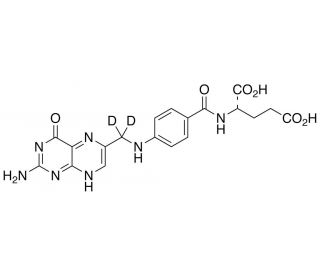 Folic Acid-d2 (CAS 69022-87-3) - chemical structure image