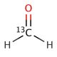 Formaldehyde-13C solution (CAS 3228-27-1) - chemical structure image