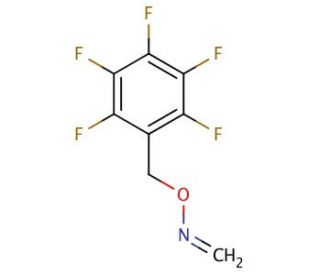 Formaldehyde O-pentafluorophenylmethyl-oxime (CAS 86356-73-2) - chemical structure image