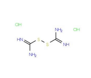 Formamidine disulfide dihydrochloride (CAS 14807-75-1) - chemical structure image