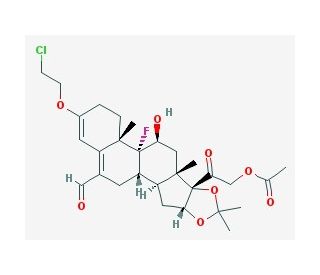 Formocortal - chemical structure image