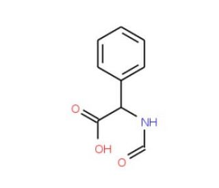Formyl-D-phenylglycine (CAS 10419-71-3) - chemical structure image
