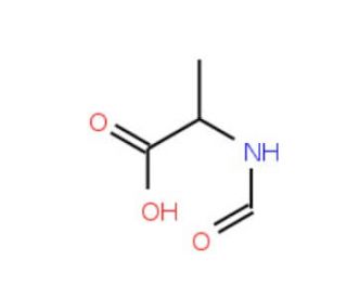 Formyl-L-alanine (CAS 10512-86-4) - chemical structure image
