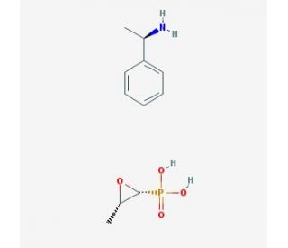 Fosfomycin phenylethylamine - chemical structure image