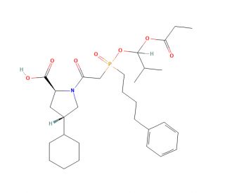 Fosinopril (CAS 98048-97-6) - chemical structure image