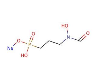 Fosmidomycin Sodium Salt (CAS 66508-37-0) - chemical structure image