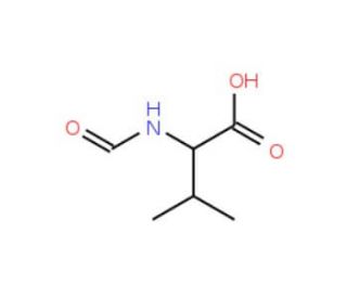 Fromyl-L-Valine (CAS 4289-97-8) - chemical structure image