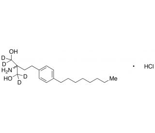 FTY720-d4 Hydrochloride - chemical structure image