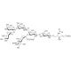 Fucosylated monosialoganglioside GM1 (NH4+ salt) (CAS 71812-11-8) - chemical structure image