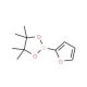 Furan-2-boronic acid pinacol ester (CAS 374790-93-9) - chemical structure image