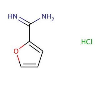furan-2-carboximidamide hydrochloride (CAS 54610-73-0 (free base)) - chemical structure image