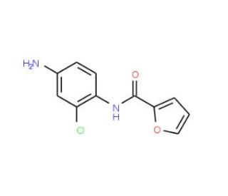 Furan-2-carboxylic acid (4-amino-2-chloro-phenyl)-amide - chemical structure image