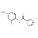 Furan-2-carboxylic acid (4-amino-2-chloro-phenyl)-amide - chemical structure image