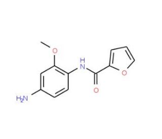 Furan-2-carboxylic acid (4-amino-2-methoxy-phenyl)-amide (CAS 110506-35-9) - chemical structure image