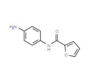 Furan-2-carboxylic acid (4-amino-phenyl)-amide (CAS 21838-58-4) - chemical structure image
