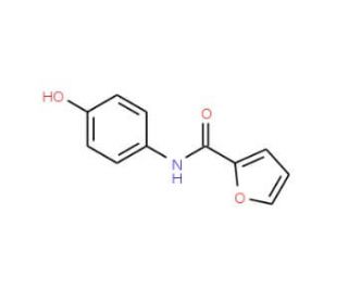 Furan-2-carboxylic acid (4-hydroxy-phenyl)-amide (CAS 4104-33-0) - chemical structure image