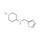 Furan-2-ylmethyl-(1-methyl-piperidin-4-yl)-amine - chemical structure image