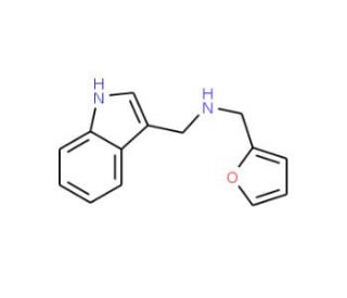 Furan-2-ylmethyl-(1H-indol-3-ylmethyl)-amine - chemical structure image