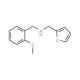 Furan-2-ylmethyl-(2-methoxy-benzyl)-amine (CAS 225236-02-2) - chemical structure image