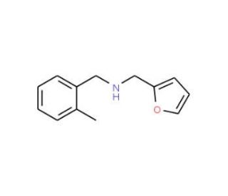 Furan-2-ylmethyl-(2-methyl-benzyl)-amine (CAS 225236-01-1) - chemical structure image
