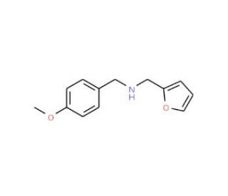 Furan-2-ylmethyl-(4-methoxy-benzyl)-amine - chemical structure image