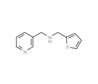 Furan-2-ylmethyl-pyridin-3-ylmethyl-amine (CAS 460046-47-3) - chemical structure image