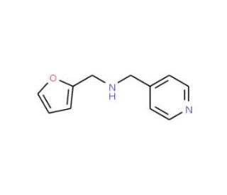 Furan-2-ylmethyl-pyridin-4-ylmethyl-amine (CAS 436086-98-5) - chemical structure image