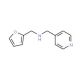 Furan-2-ylmethyl-pyridin-4-ylmethyl-amine (CAS 436086-98-5) - chemical structure image